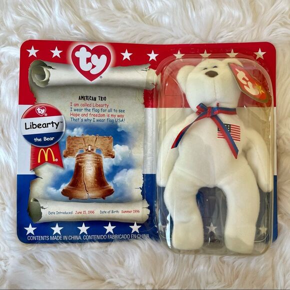 McDonald’s American Trio Ty Teenie Beanie Babies - Picture 3 of 7